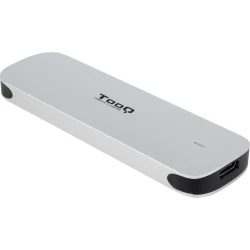 Caja TOOQ SSD M.2 SATA USB-C 3.0 Plata (TQE-2202S) | 8433281013964 [1 de 3]