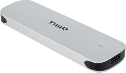 Caja TOOQ SSD M.2 SATA USB-C 3.0 Plata (TQE-2202S) | 8433281013964 | Hay 1 unidades en almacén | Entrega a domicilio en Canarias en 24/48 horas laborables