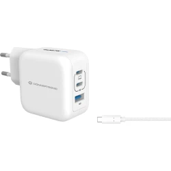 Cargador CONCEPTRONIC USB-A/C 67W Blanco (ALTHEA17W) | Hay 10 unidades en almacén | Entrega a domicilio en Canarias en 24/48 horas laborables