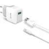 Cargador Pared CELLY USB-A Cable Lightning (TCUSBLIGHT) | (1)