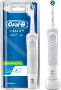 Cepillo Dental Braun Oral-B Vitality 100 Crossaction | VC100 WH V2 | Hay 2 unidades en almacén | Entrega a domicilio en Canarias en 24/48 horas laborables