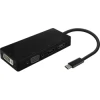 Adaptador AISENS USB-C a HDMI/VGA/DVI/DP (A109-0679) | (1)