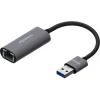 Adaptador AISENS USB-A 3.0 a RJ45 15cm Gris (A106-0708) | (1)
