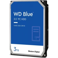 Disco WD Blue 3.5`` 3Tb SATA3 256Mb 5400rpm (WD30EZAZ) | 0718037859484