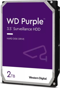 Disco Wd Purple 2tb 3.5`` Sata3 5400rpm (WD23PURZ)