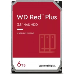 Disco WD Red Plus 3.5`` 6Tb SATA3 256Mb (WD60EFPX) | 0718037899800 | Hay 8 unidades en almacén | Entrega a domicilio en Canarias en 24/48 horas laborables