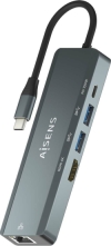 Dock Station AISENS USB-C a HDMI/USB/PD (ASUC-5P011-GR) | (1)