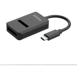 AISENS USB-C Dock M.2 (NGFF) ASUC-M2D011-BK SATA/NVMe A USB3.1 Gen2, Negra | 8436574708301 [1 de 6]