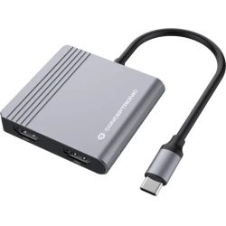 Adaptador CONCEPTRONIC 4en1 USB-C 3.0 Gris (DONN13G) | 4015867229118 [1 de 8]
