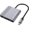 Adaptador CONCEPTRONIC 4en1 USB-C 3.0 Gris (DONN13G) | (1)