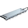 Dock Station NILOX USB-C 3.0 12 en 1 Gris (NXDSUSBC07) | (1)