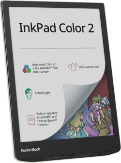eBook Pocketbook Color 2 7.8`` 32Gb Plata (PB743C-N-WW) | Hay 9 unidades en almacén | Entrega a domicilio en Canarias en 24/48 horas laborables