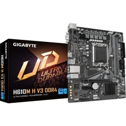 Gigabyte H610m H V3 Ddr4:(1700) 2DDR4 VGA HDMI mATX | H610M H V3 DDR4 1.0 | 81,05 euros