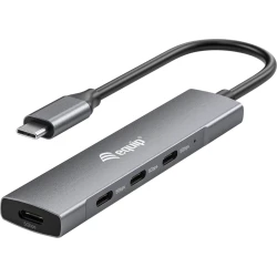 Hub EQUIP USB-C 3.0 a 4xUSB-C 3.0 (EQ128963) | 4015867230527 [1 de 8]