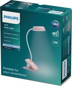 Lámpara de Mesa Philips LED 175L 3W Rosa (929003179607) | Hay 4 unidades en almacén | Entrega a domicilio en Canarias en 24/48 horas laborables