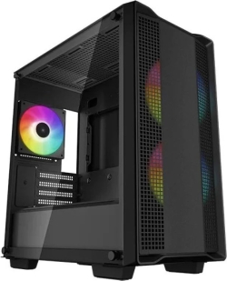 MiniTorre DeepCool CC360 ARGB Negra(R-CC360-BKAPM3-G-1) | Hay 2 unidades en almacén | Entrega a domicilio en Canarias en 24/48 horas laborables