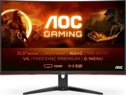 Monitor Gaming Aoc 32`` Fhd Curvo Negro (CQ32G2SE/BK)