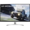 LG 32UN500P-W pantalla para PC 80 cm (31.5``) 3840 x 2160 Pixeles 4K Ultra HD Plata, Blanco | (1)