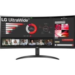 Monitor LG 34`` Ultrawide QHD 300cd (34WR50QC-B) | Hay 10 unidades en almacén | Entrega a domicilio en Canarias en 24/48 horas laborables