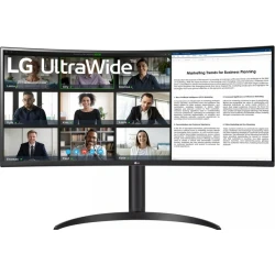 Monitor LG 34`` WQHD Regulable Usb-C (34WR55QC-B) | 8806084922847 [1 de 5]