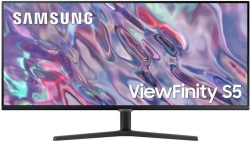 Monitor Samsung S5 34`` VA QHD Negro (LS34C500GAUXEN) | Hay 5 unidades en almacén | Entrega a domicilio en Canarias en 24/48 horas laborables
