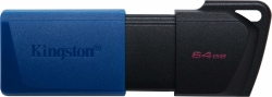 Pendrive Kingston 64Gb USB-A 3.2 Negro/Azul (DTXM/64GB) | 0740617326260 | Hay 10 unidades en almacén | Entrega a domicilio en Canarias en 24/48 horas laborables