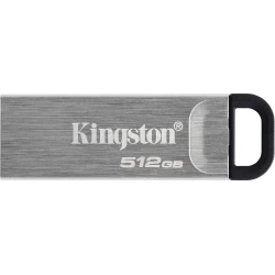 Pendrive Kingston DT 512Gb USB-A 3.0 Plata (DTKN/512GB) | 0740617340761 | Hay 1 unidades en almacén | Entrega a domicilio en Canarias en 24/48 horas laborables