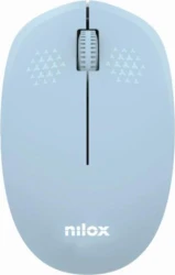 Ratón NILOX Wireless 1000dpi Azul Claro (NXMOWI4012) | Hay 1 unidades en almacén | Entrega a domicilio en Canarias en 24/48 horas laborables