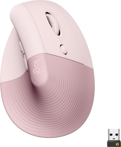 Ratón Vertical LOGITECH Óptico RF/BT Rosa (910-006478) | Hay 7 unidades en almacén | Entrega a domicilio en Canarias en 24/48 horas laborables