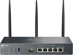 Router TP-Link AX3000 Omada DualBand VPN Negro (ER706W) | Hay 1 unidades en almacén | Entrega a domicilio en Canarias en 24/48 horas laborables