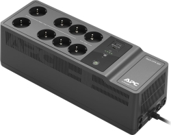 S.A.I. APC 850VA 520W 8xSchuko USB Negra (BE850G2-GR) | Hay 1 unidades en almacén | Entrega a domicilio en Canarias en 24/48 horas laborables