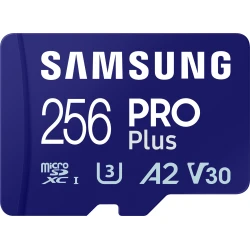 Samsung MicroSD Pro Plus UHS-I 256Gb (MB-MD256SA/EU) | 8806094788105 | Hay 10 unidades en almacén | Entrega a domicilio en Canarias en 24/48 horas laborables