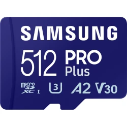 Samsung MicroSD Pro Plus UHS-I 512Gb (MB-MD512SA/EU) | 8806094780550 | Hay 10 unidades en almacén | Entrega a domicilio en Canarias en 24/48 horas laborables