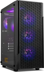 Caja Gaming NOX USB ATX mATX ITX Negra (NXINFTYBETA) | Hay 10 unidades en almacén | Entrega a domicilio en Canarias en 24/48 horas laborables