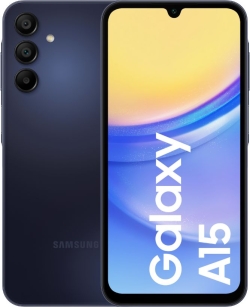 Smartphone Samsung A15 6.5`` 4Gb 128Gb Negro (SM-A155) | SM-A155FZKDEUB | Hay 1 unidades en almacén | Entrega a domicilio en Canarias en 24/48 horas laborables
