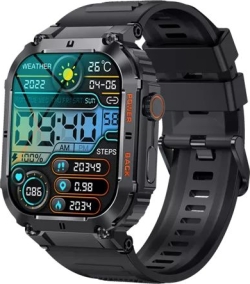 Smartwatch DENVER 1.96`` Bluetooth Negro (SWC-191B) | Hay 3 unidades en almacén | Entrega a domicilio en Canarias en 24/48 horas laborables