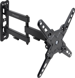 Soporte Pared TOOQ 13``-43`` Negro (LP1345TN-B) | Hay 1 unidades en almacén | Entrega a domicilio en Canarias en 24/48 horas laborables