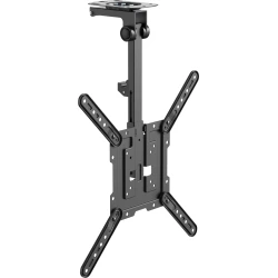 Soporte Techo EQUIP 23``-55`` Plegable Negro (EQ650375) | Hay 2 unidades en almacén | Entrega a domicilio en Canarias en 24/48 horas laborables