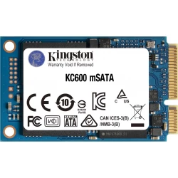 SSD Kingston KC600 512Gb mSATA 3D (SKC600MS/512G) | 0740617315998 [1 de 5]