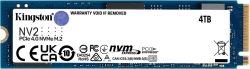 SSD Kingston NV2 4Tb M.2 NVMe PCIe 4.0 (SNV2S/4000G) | Hay 5 unidades en almacén | Entrega a domicilio en Canarias en 24/48 horas laborables