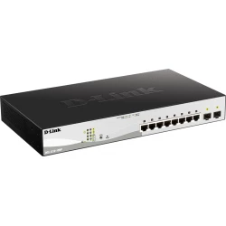 Switch D-Link 8p 10/100/1000 2SFP PoE (DGS-1210-10MP/E) | 0790069432507 [1 de 3]