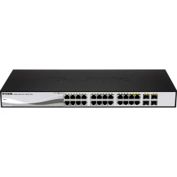 Switch D-Link 24p 10/100/100 PoE Rack (DGS-1210-24P/E) | 0790069391965