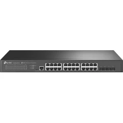 Switch TP-Link 24xRJ45 4xSPF+ 1U Negro (TL-SG3428X-M2) | 4897098689776 | Hay 1 unidades en almacén | Entrega a domicilio en Canarias en 24/48 horas laborables