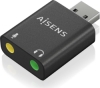 Tarjeta de Sonido AISENS USB-A/M-2x3.5mm/H (A106-0768) | (1)