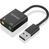 Tarjeta de Sonido AISENS USB/M-2x3.5mm/H (A106-0769) | (1)