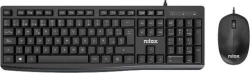 T+Ratón NILOX Óptico USB 1200dpi Negro (NXKME0012) | Hay 10 unidades en almacén | Entrega a domicilio en Canarias en 24/48 horas laborables