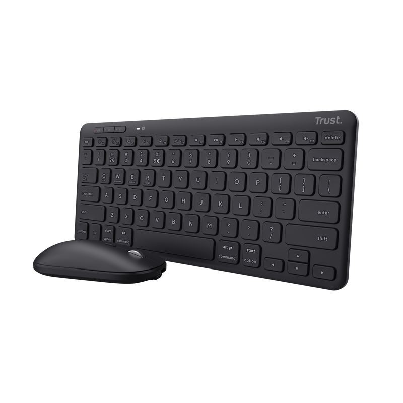 Teclado raton Trust Lyra Bluetooth Negro 25061 Innova Informatica Teclados raton