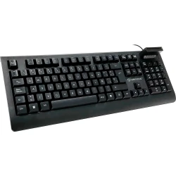 Teclado UNYKA KB918 Smartcard DNIe USB Negro (UK529181) | Hay 10 unidades en almacén | Entrega a domicilio en Canarias en 24/48 horas laborables