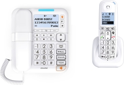 Teléfono Fijo/Inalámb Alcatel XL785 Blanco (ATL1423303) | Hay 1 unidades en almacén | Entrega a domicilio en Canarias en 24/48 horas laborables