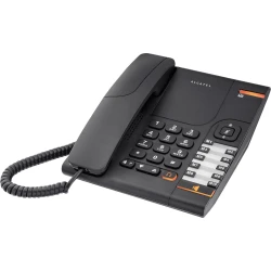 Teléfono Fijo Alcatel Temporis 380 Negro (ATL1407518) | 3700601407518 | Hay 4 unidades en almacén | Entrega a domicilio en Canarias en 24/48 horas laborables